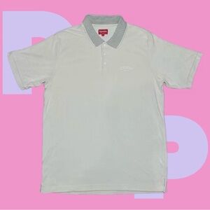 Supreme Cable Knit Terry Polo (Large)